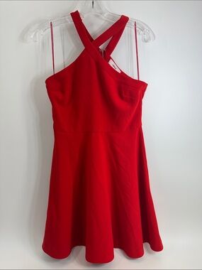 ⚙️ 3For$30 ⚙️ Red Crossback Fit & Flare Dress - Women